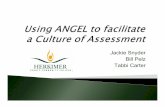 HCCC Using ANGEL to facilitate a Culture of Assessment- Jacqueline Snyder, Tabitha Carter, and  Bill Pelz- SLN SOLsummit
