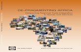 De-Fragmenting Africa Deepening Regional Trade Integration in Goods and Services