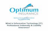 What is information technology liability insurance