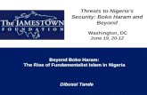 Boko haram  rise and spread of fundamentalist islam in nigeria final