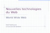 Introduction aux technologies du Web (1)
