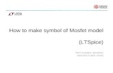 How to make symbol of mosfet model(LTspice)