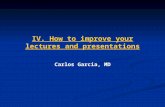 Iv  Lectures Carlos