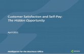 Connance Presents "Customer Satisfaction and Self-Pay: The Hidden Opportunity"