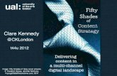 Fifty shades of content strategy