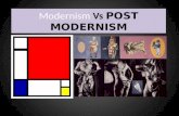 Modernism vs post modernism