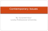 Contemporary issues in HR
