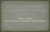 Teaching Writing For Adult English Language Learners