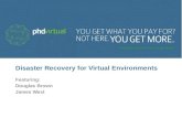PHD Virtual: Disaster Recovery for Virtual Environments