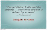 Insights for men about the advantage with women in business
