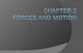 Chapter 2: Forces and motion