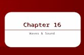 Ch 16 Waves and Sound