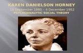 KAREN DANIELSON HORNEY