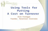 Using Tools for Putting a Cost on Turnover