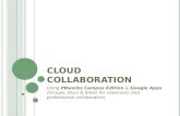 Mla 2011 cloud collaboration