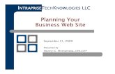 Planning Your Business Web Site