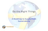 Supply Sustainability Roadmap