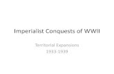 Imperialist Conquests Of Wwii
