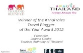 121108 slides re winner of thai tales