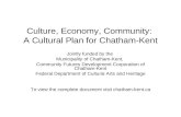 Culture, Economy, Community: A Cultural Plan for Chatham-Kent