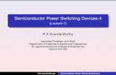 Lecture-7 : Semiconductor Power Switching Devices-4