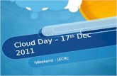 JECRC iWeekend Cloud Day