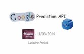 Google Prediction API - Human Talks 11/03/2014
