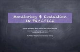 TTIPEC: Monitoring and Evaluation (Session 2)