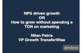 NPS Driven Growth or How to grow your startup w