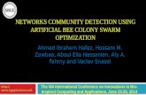 Networks community detection using artificial bee colony swarm optimization
