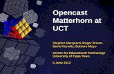 Opencast Matterhorn at UCT