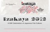 Izakaya - A Pacific NW Celebration of Japanese Pub Culture