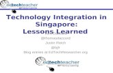 Technology Integration in Singapore: Lessons Learned