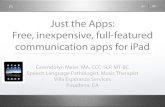 Just the apps: Free, inexpensive and full featured communication apps for iPad