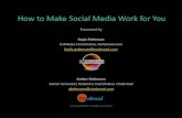 How to Make Social Media Work For You