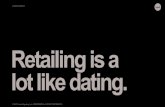 Retail is a lot like dating.