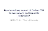 Benchmarking Impact of Online CSR Conversations on Corporate Reputation