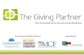 The Giving Partner orientation April 13, 2012