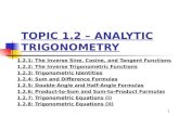 Analytic trigognometry