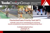 Where Do I Start? New Tools to Prioritize Investments in Bicycle and Pedestrian Infrastructure