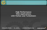 PyGrunn2013  High Performance Web Applications with TurboGears