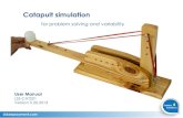 Catapult Simulation Instructions for Lean Six Sigma Training