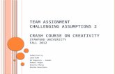 Createam  challenging assumptions 2