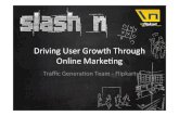 Driving User Growth Through Online Marketing