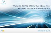 SAP Business One 9.0 - Inventory Taking (Vision33 TOTAL CARE Top 5 Features)
