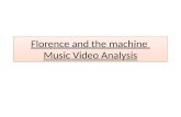 Florence and the machine- Music video analysis