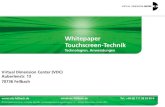Touchscreen-Technik: VDC Whitepaper