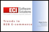 Ecommerce update, ECi Software Solutions, Trends in b2b e-commerce