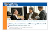 1513 Driving Sap Value With It Bus Partnership