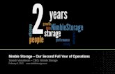 Nimble Storage – Our Second Full Year of Operations